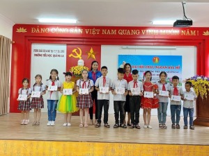 Đại hội “Cháu ngoan Bác Hồ” Trường tiểu học Quảng La năm học 2021-2022