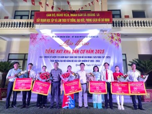 Sôi nổi Liên hoan Tiếng hát khu dân cư xã Quảng La năm 2025